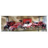 Coastal banks, toy collection (6)