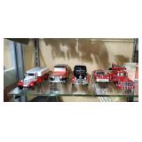 Texaco collectible toys (5)
 police car,