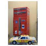 Goodwrench Racing toy toolbox, stock car