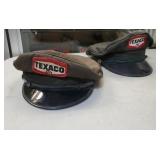 Texaco uniform caps (2)