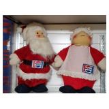 Vintage Pepsi plush Mr. & Mrs Claus