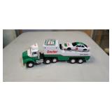 Sinclair toy  race car transporter