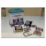 Texaco bank of Zippo, Skelley, Texaco lighters