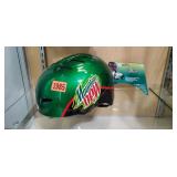 Mountain Dew bicycle helmet