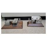 Texaco Pewter trophies (2)