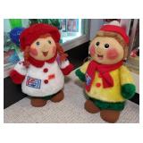 Vintage plush Pepsi dolls (2)
