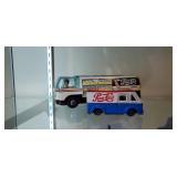 Vintage Pepsi tin toy vans (2)