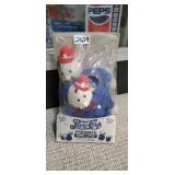 Pepsi and Pete plush police officer music box