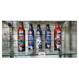 NFL metal Pepsi artist collection, bottles (7)