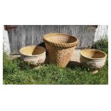 Lightweight flower pots (3)