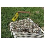 Wire milk bottle holder