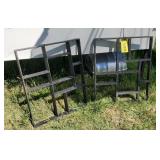 Acrylic storage racks