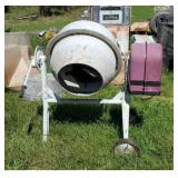 Tool shop cement mixer