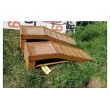 Pair car ramps