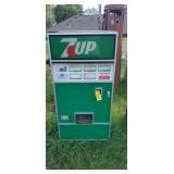 7 Up pop vending machine