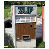 7 Up pop vending machine