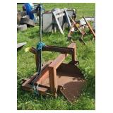 Three point rock bucket