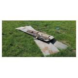 Corrugated sheet metal (25+ sheets)
