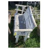 Farmhouse glider swing
