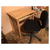 Single Desk and Chair
