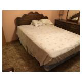 Double Bed & Headboard