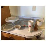 Serving Trays, Cake Plate, Vase, Bowl