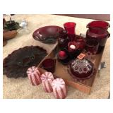 Miscellaneous Ruby Glassware