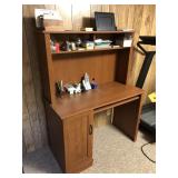 Desk and contents