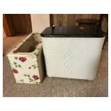 Vintage Hamper and Storage Box