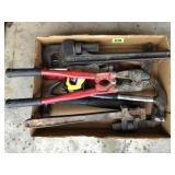 Hammers, Pipe Wrenches, Bolt Cutter,