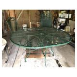 Steel Outdoor Table and Chair Set