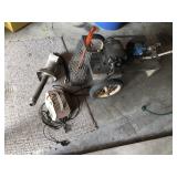 hydrant top, battery charger, homemade pump