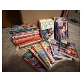 Box of Nancy Drew books (30+)