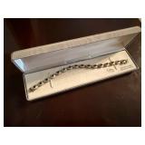 Genuine sapphire bracelet