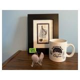 Musical mug, artwork, Isabel Bloom note, mug