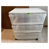 Rolling storage cart,