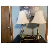 Stiffel table lamps (2)