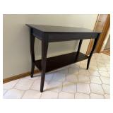 Black sofa table
