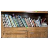 Shelf of assorted children