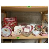 Valetines cards, mugs, tins, baskets, decorations