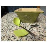 Tastefully Simple dish, utensils
