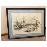 Paris sketch artwork