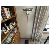 Stained glass floor lamp,