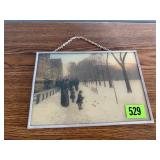 Victorian black & white wall decor