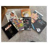 Broadway Musical song books, sheet music