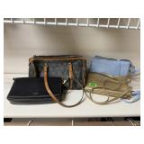 Kate Spade, Dooney & Burke, purse assortment