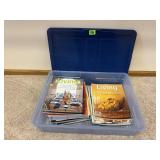 Storage tote pf magazines, Martha Stewart Living