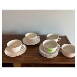 Crate & Barrel, essential white mixed lot of