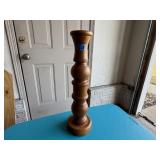 Vintage handmade pilar candlestick