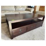 Coffee table,with storage drawers